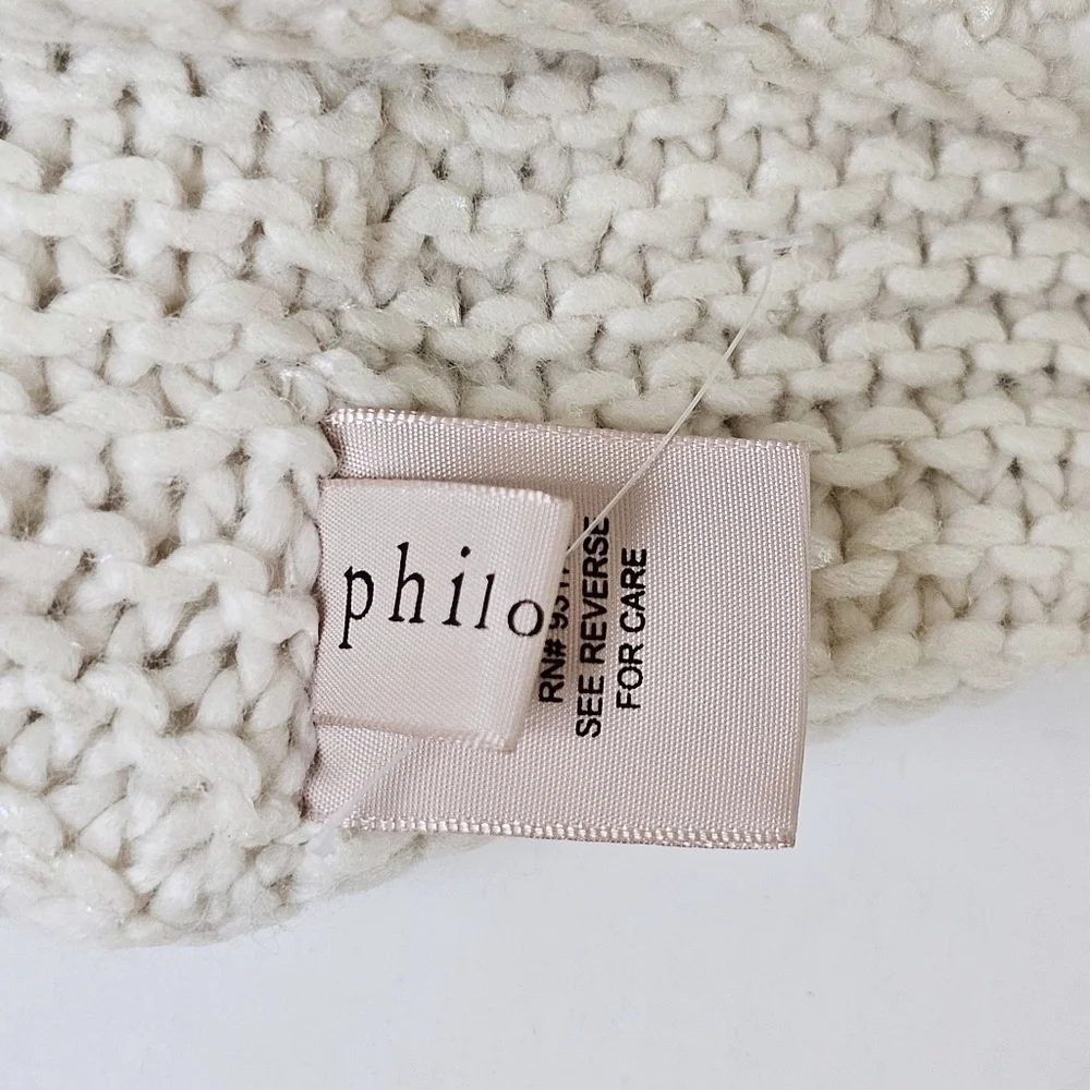 NWOT Philosophy Republic Clothing Wide Cowl Infinity Knit Warm Iridescent Scarf